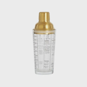 Busby Glass Cocktail Shaker