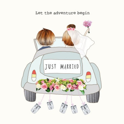 Adventure Wedding Card