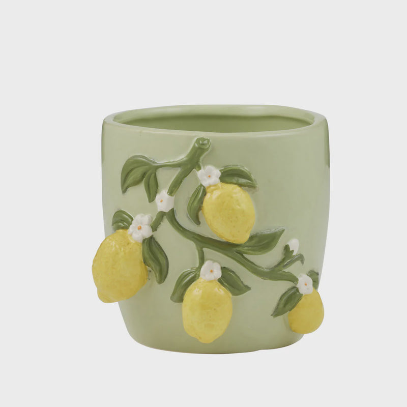 Citron Ceramic Pot