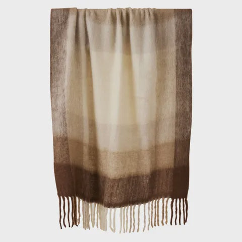 Claudius Wool Blend Throw