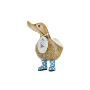 Natural Welly Ducky Spotty