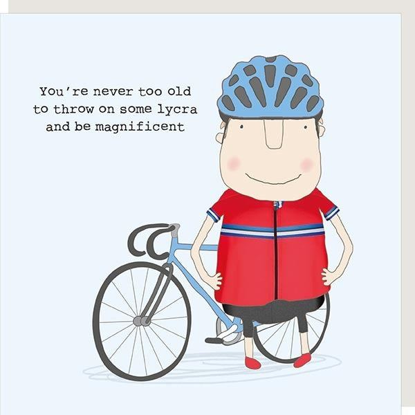 Magnificent Lycra Card