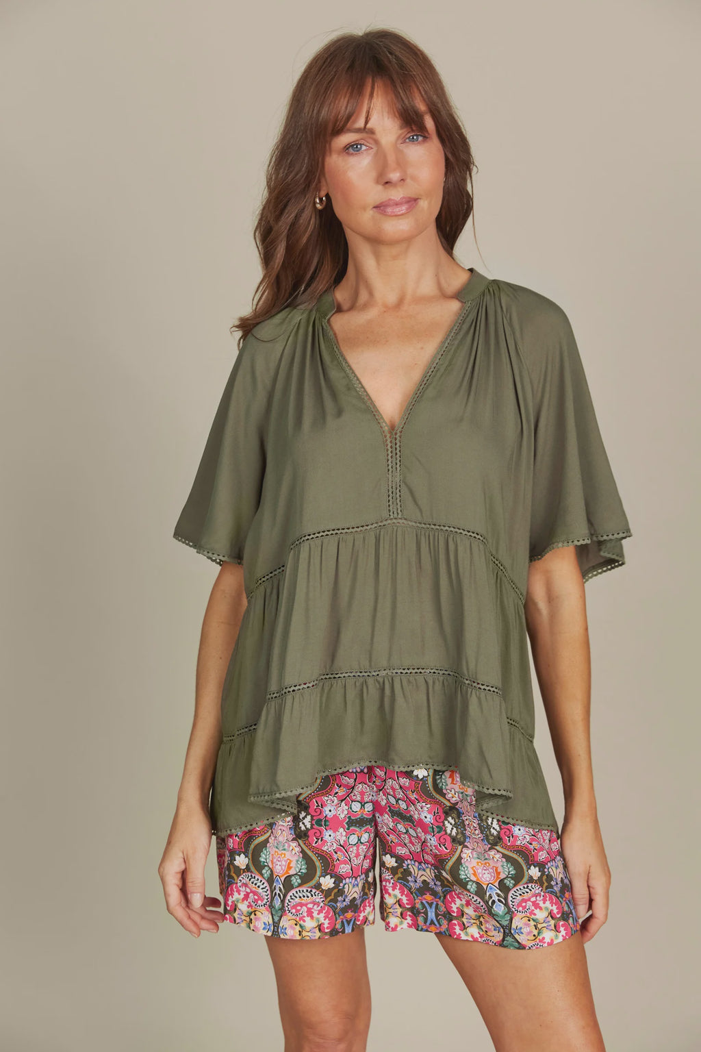 Esme Top Olive