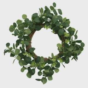 Eucalyptus Erica Berry Wreath Large