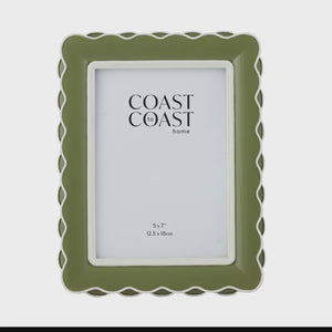 Payton Resin Frame Olive 5x7"
