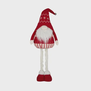 Gnome W/Ext Legs Red 72cm