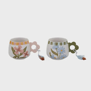 Lulu Ceramic Mug 2/Asst