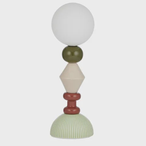 Mercer Porcelain Lamp