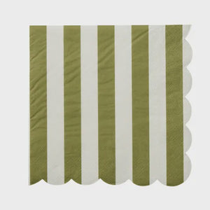 Carnival Lunch Napkin Olive