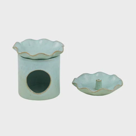 Evi Oil Burner & Incense Set Sea