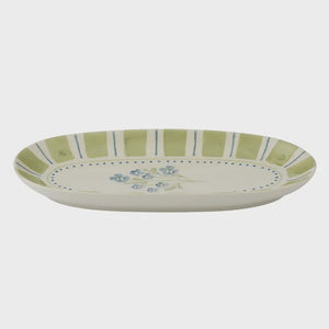 Olga Ceramic Plate 15 x 32cm