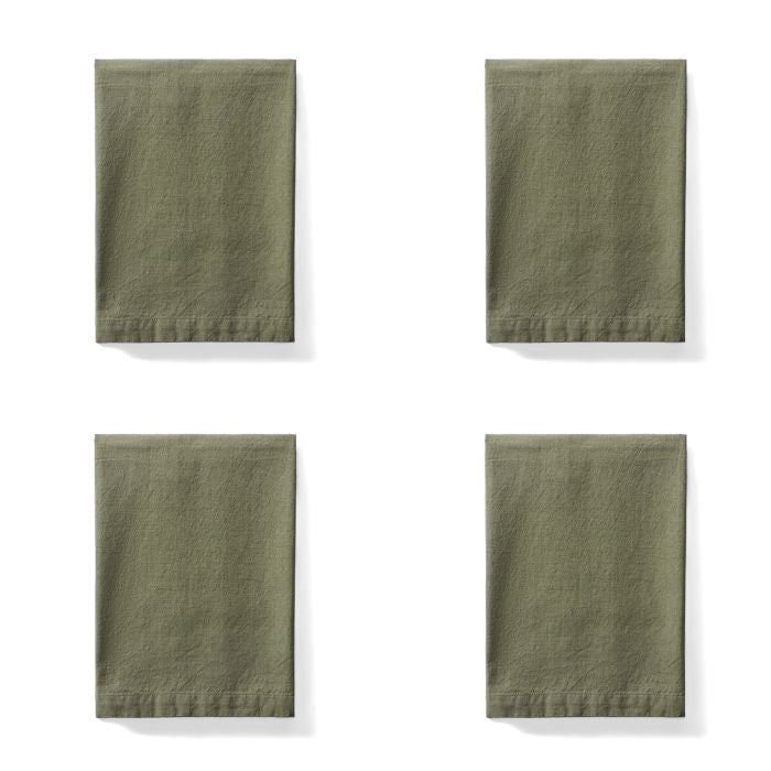 Sorrento Liveable Linen Napkin Green S/4