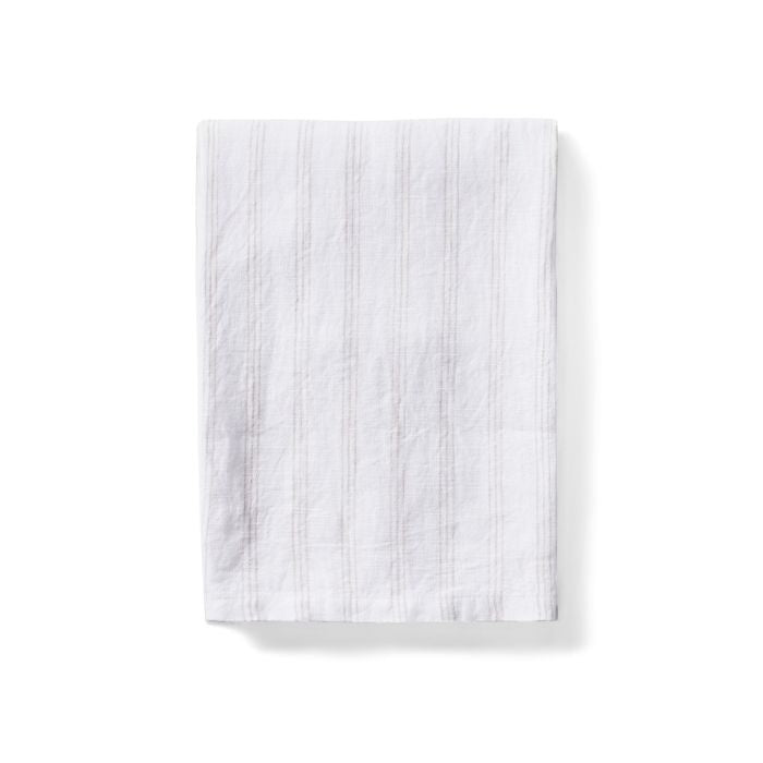 Chloe Liveable Linen Table Runner White