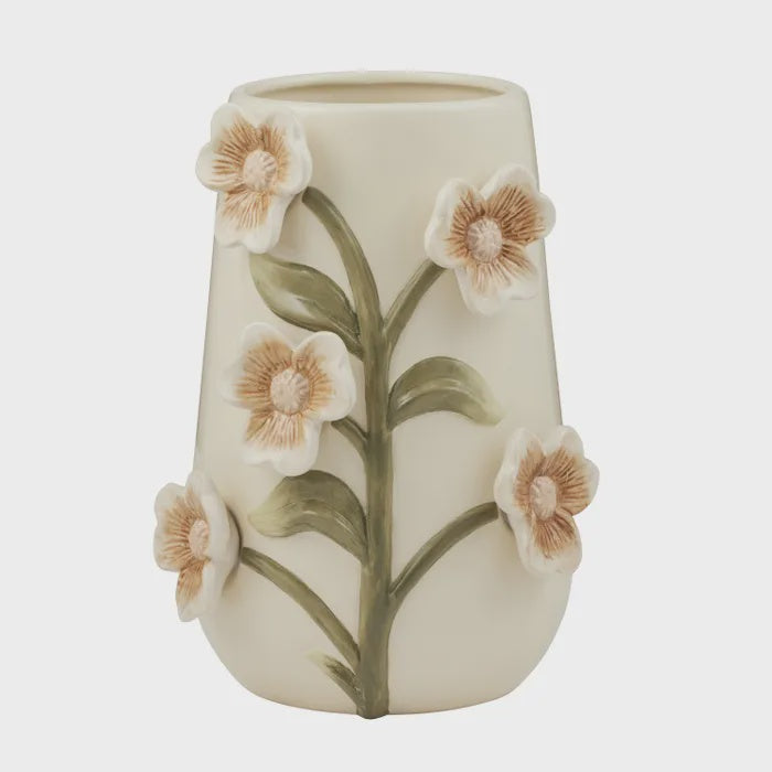 Fleur Ceramic Vase 18.5cm