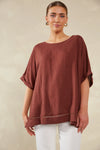 Florence Relaxed Top/ONE SIZE