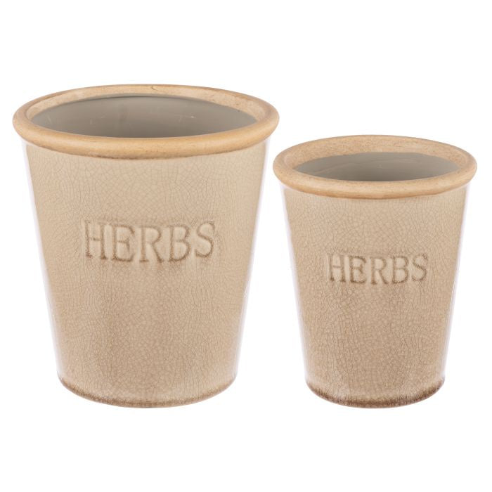 Provence Herb Pot Large