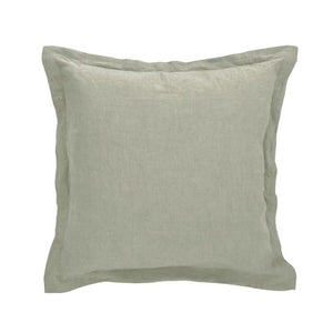 Cove Linen Cushion / Green