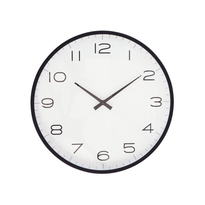 Cody Wall Clock Black & White