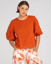 Ava Top / Mecca Orange