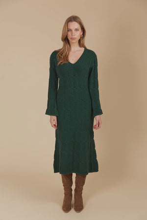 Hera Knit Dress Pine