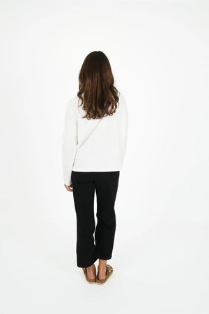 Wildfire Long Sleeve Tee White