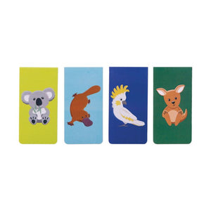 Aussie Animals Magnetic Bookmarks S/4