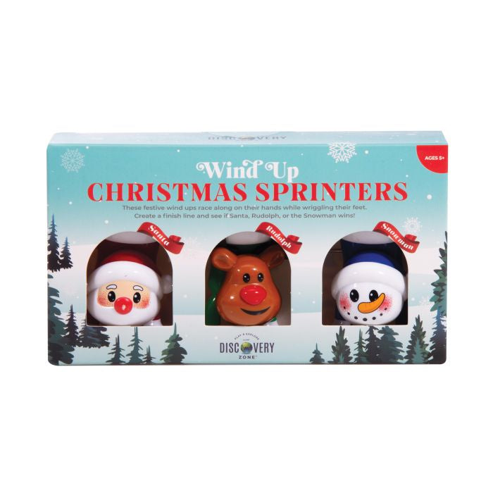 Wind Up Christmas Racers