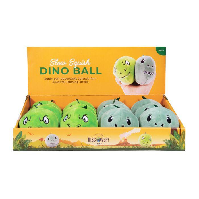 Slow Squish Ball Dino