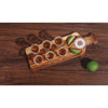 Tequila Board And Shot Glass Paddle Set