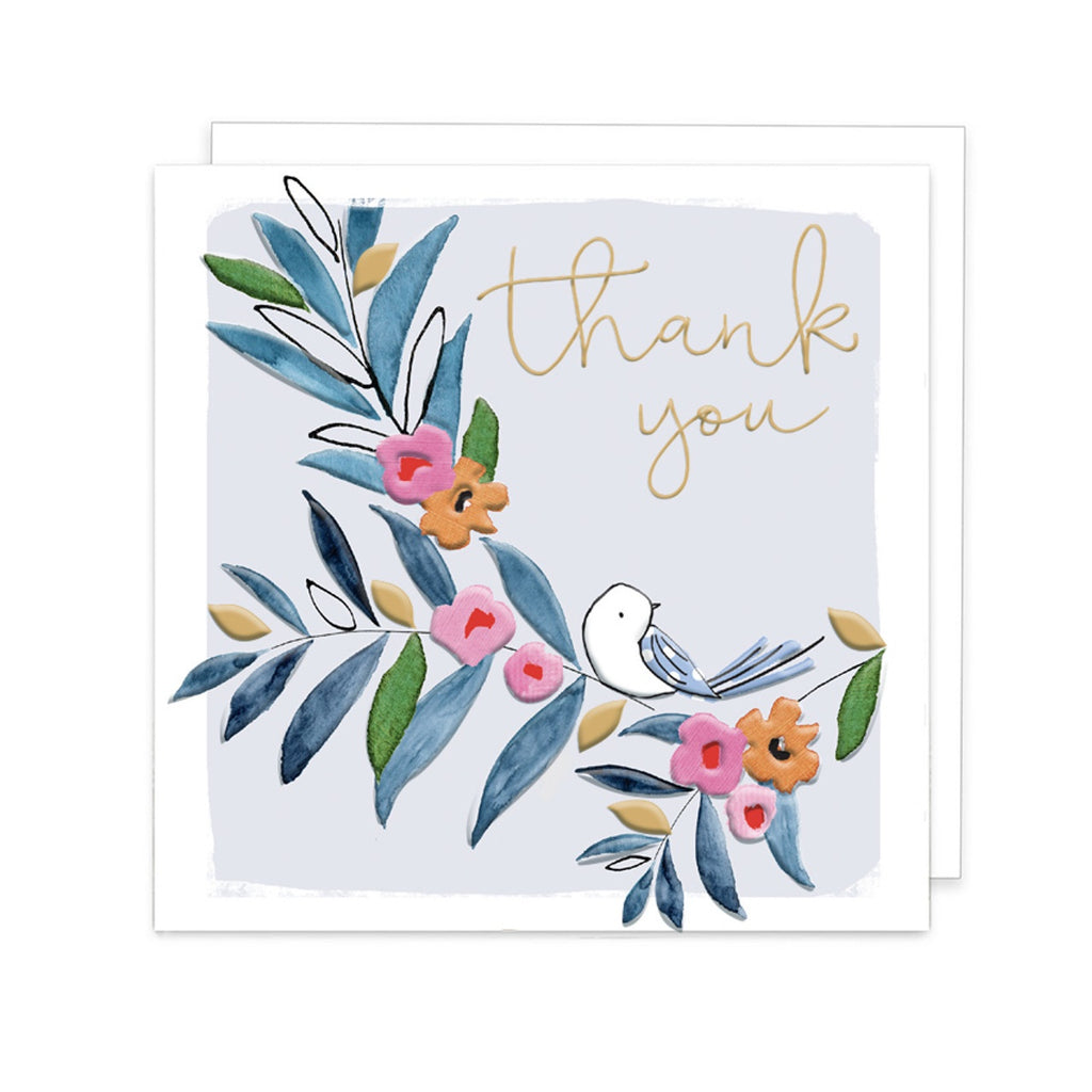 TY Bird on Branch Card