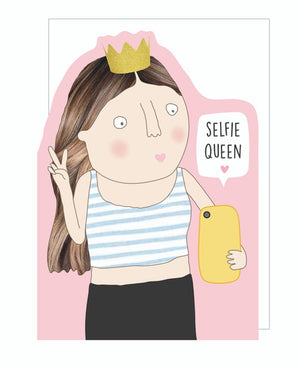Die Cut Selfie Card
