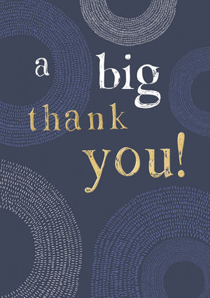 A Big Thank You
