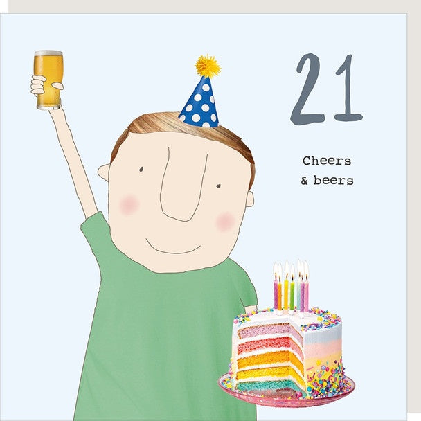 HB - Boy 21st Beers