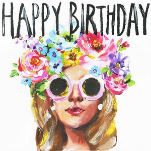 Birthday Girl Sunglasses Card