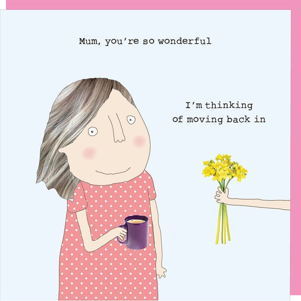 Moving Back Card