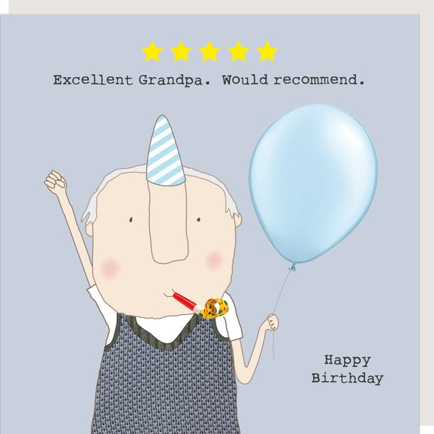 Five Star Grandpa Card