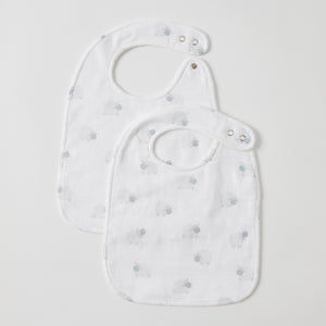 In the Meadow Muslin Bib Set of 2