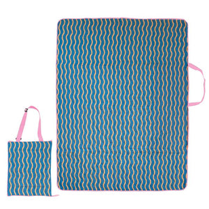 Eclectic Summer Folding Picnic Rug