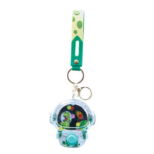 Water Filled Games Keychain