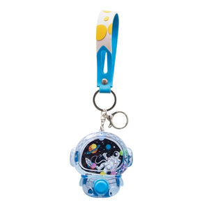 Water Filled Games Keychain