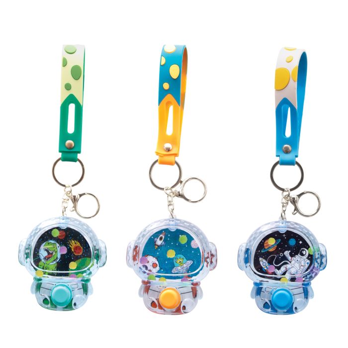 Water Filled Games Keychain