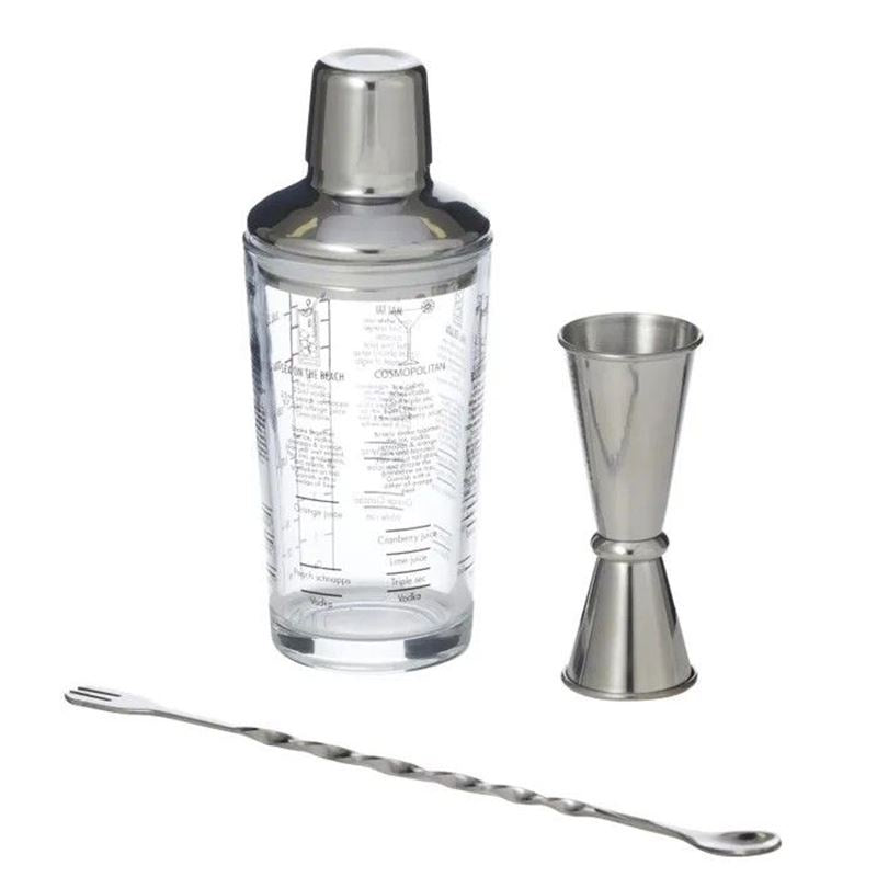 Jones 3pc Cocktail Shaker Set