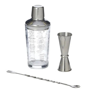 Jones 3pc Cocktail Shaker Set