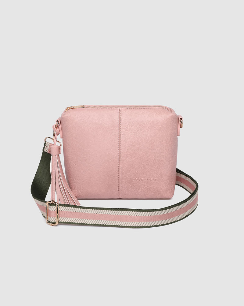 Kasey Stripe Strap Crossbody Bag
