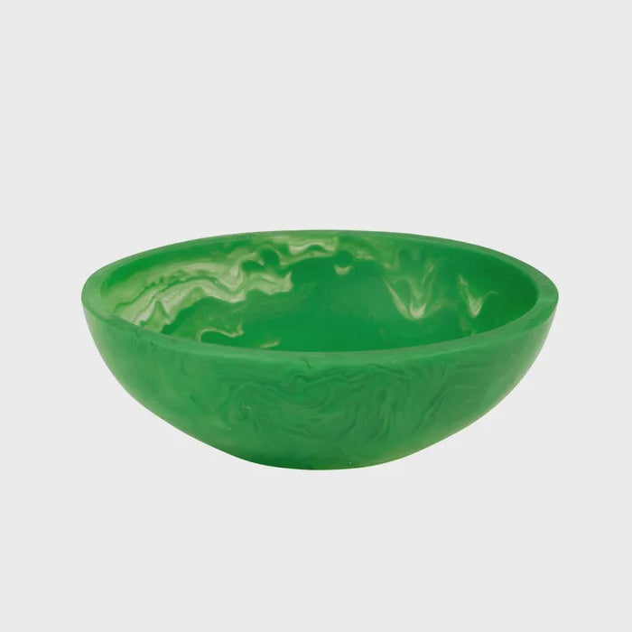 Kip Resin Small Bowl Emerald