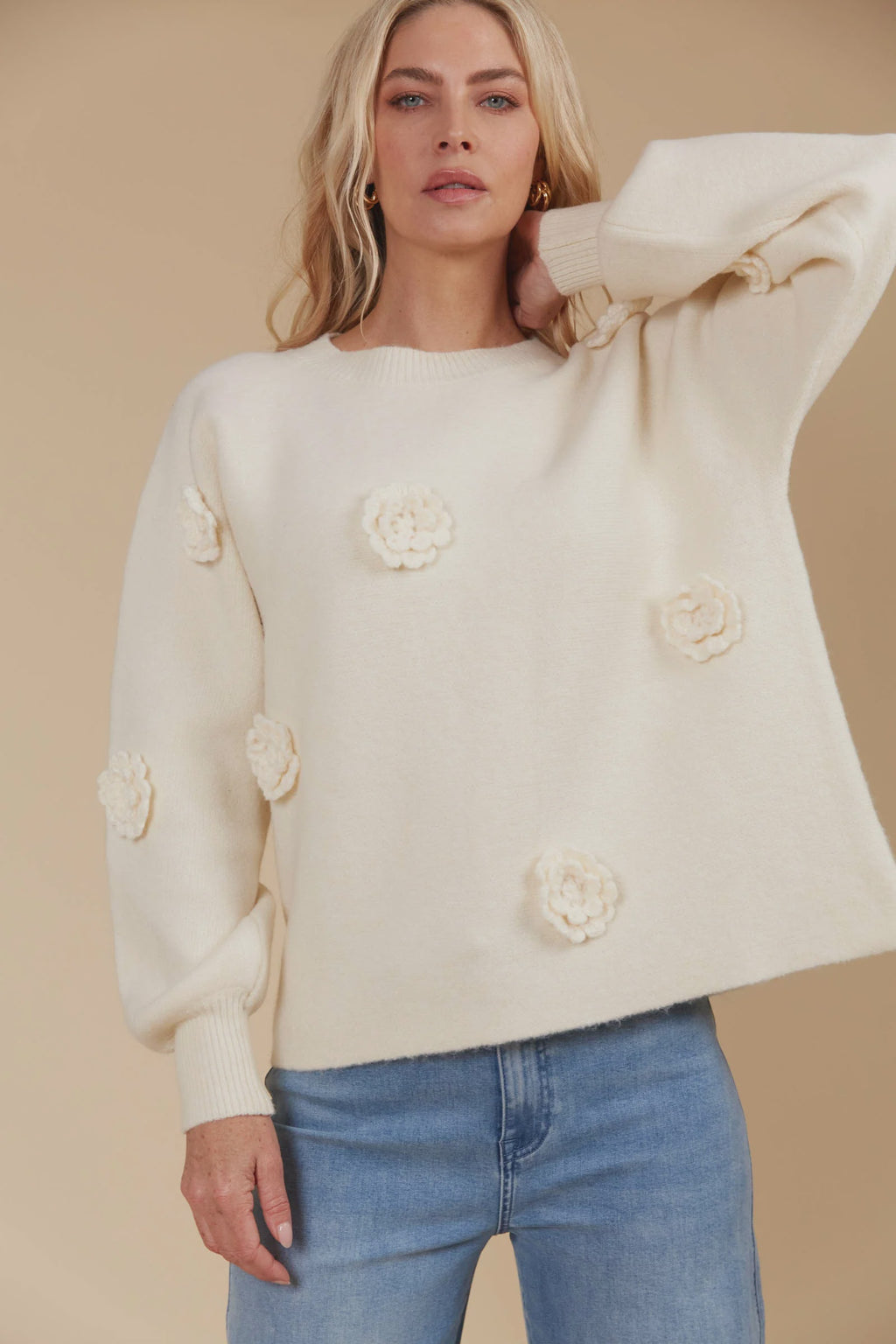 Miru Flower Jumper Canvas