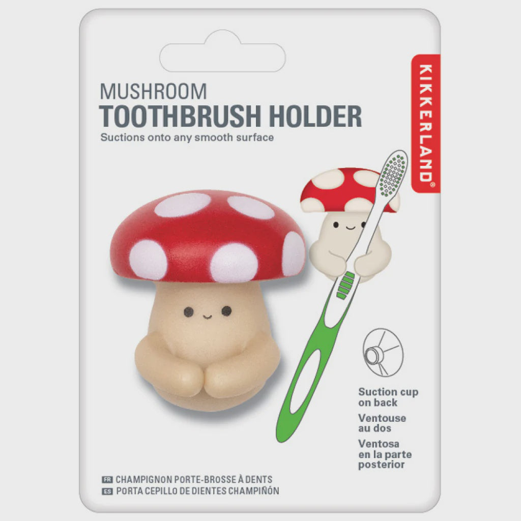 Mushroom Toothbrush Holder