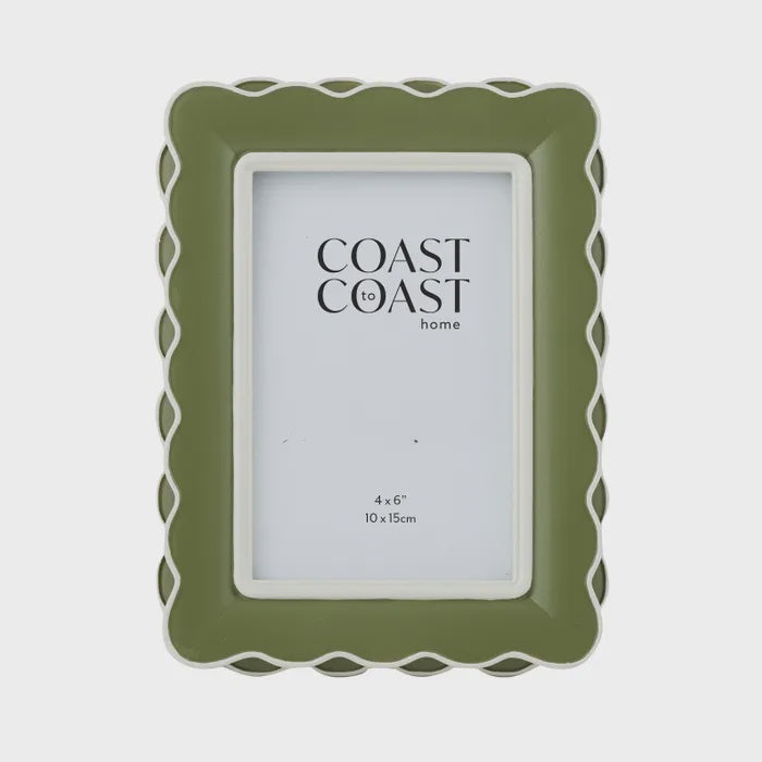 Payton Resin Frame Olive 4x6