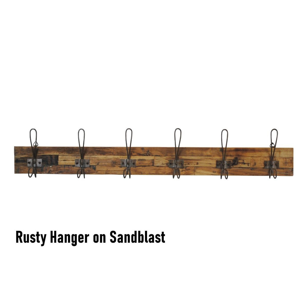 Recycled Teak Hanger 6 Hook