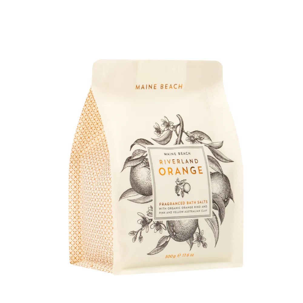 Riverland Orange Bath Salts Pouch 500g